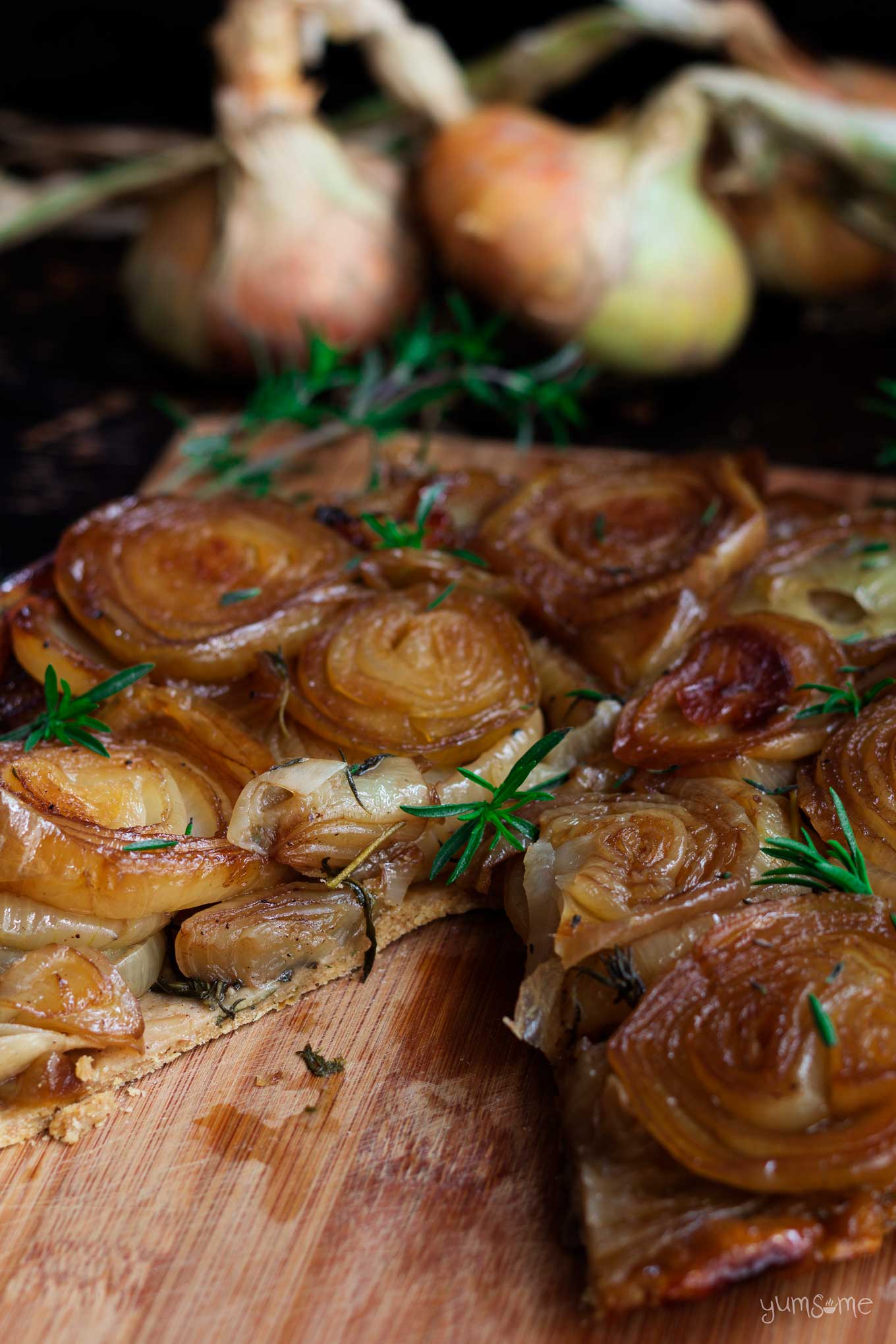 Caramelised Onion Tarte Tatin