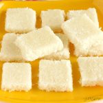 My vegan coconut burfi is super-easy to make but do be warned though, it’s incredibly more-ish! | yumsome.com