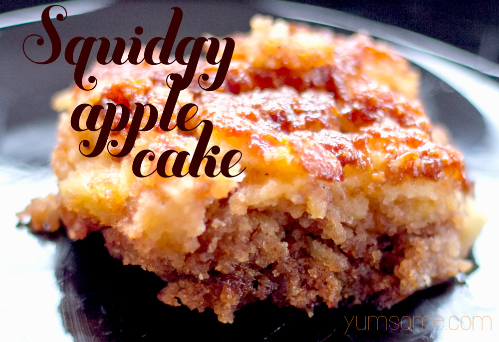 Squidgy Apple Cake