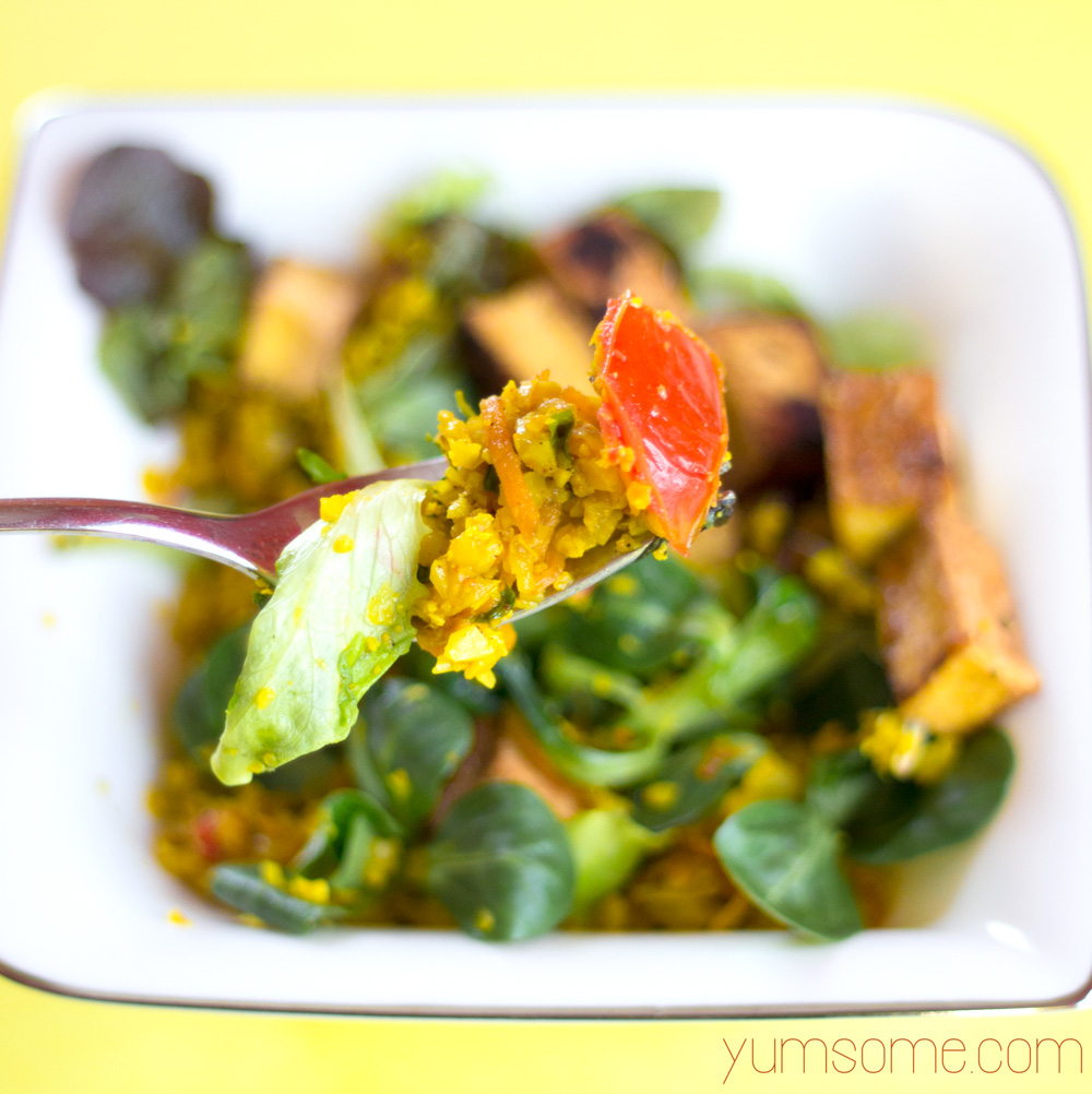 Vegan Cauliflower Tabbouleh