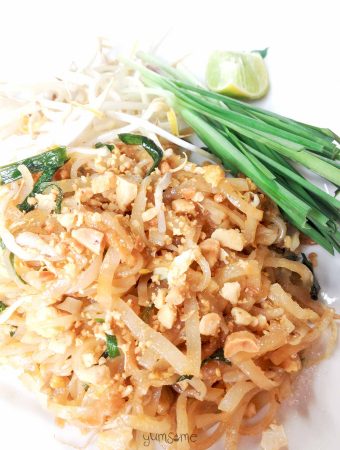 Thailand's ubiquitous fried noodle dish, phad Thai, is fast, cheap, and easy to make, and very filling. | yumsome.com