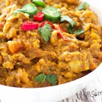 Rich, filling, and comforting, my mildly-spicy dal fry is not only cheap to make but is light on calories too, making it ideal for those of us watching what we eat. And it’s ready in just 20 minutes! | yumsome.com