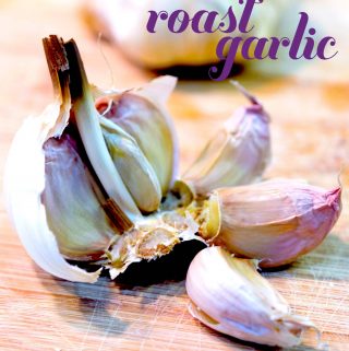Instead of adding raw or fried garlic to a dish, why not add roast garlic instead? Creamy, rich, and with just a hint of sweetness, it's great on toast too! | yumsome.com