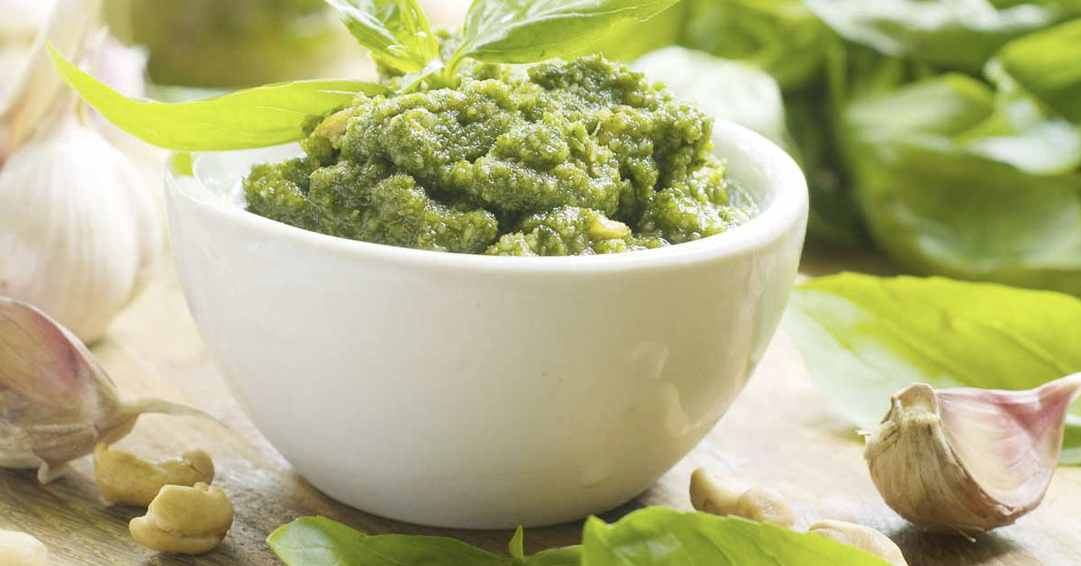 Pesto Maison Sans Parmesan | Ventana Blog
