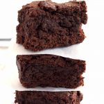 Chocolatey and rich, moist and fudgy, and made with only 10 ingredients, my perfect vegan brownies are ready in just 40 minutes. | yumsome.com