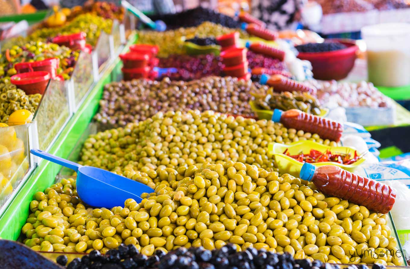 olive seller the souk | yumsome.com