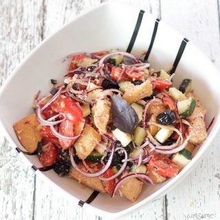 Panzanella salad