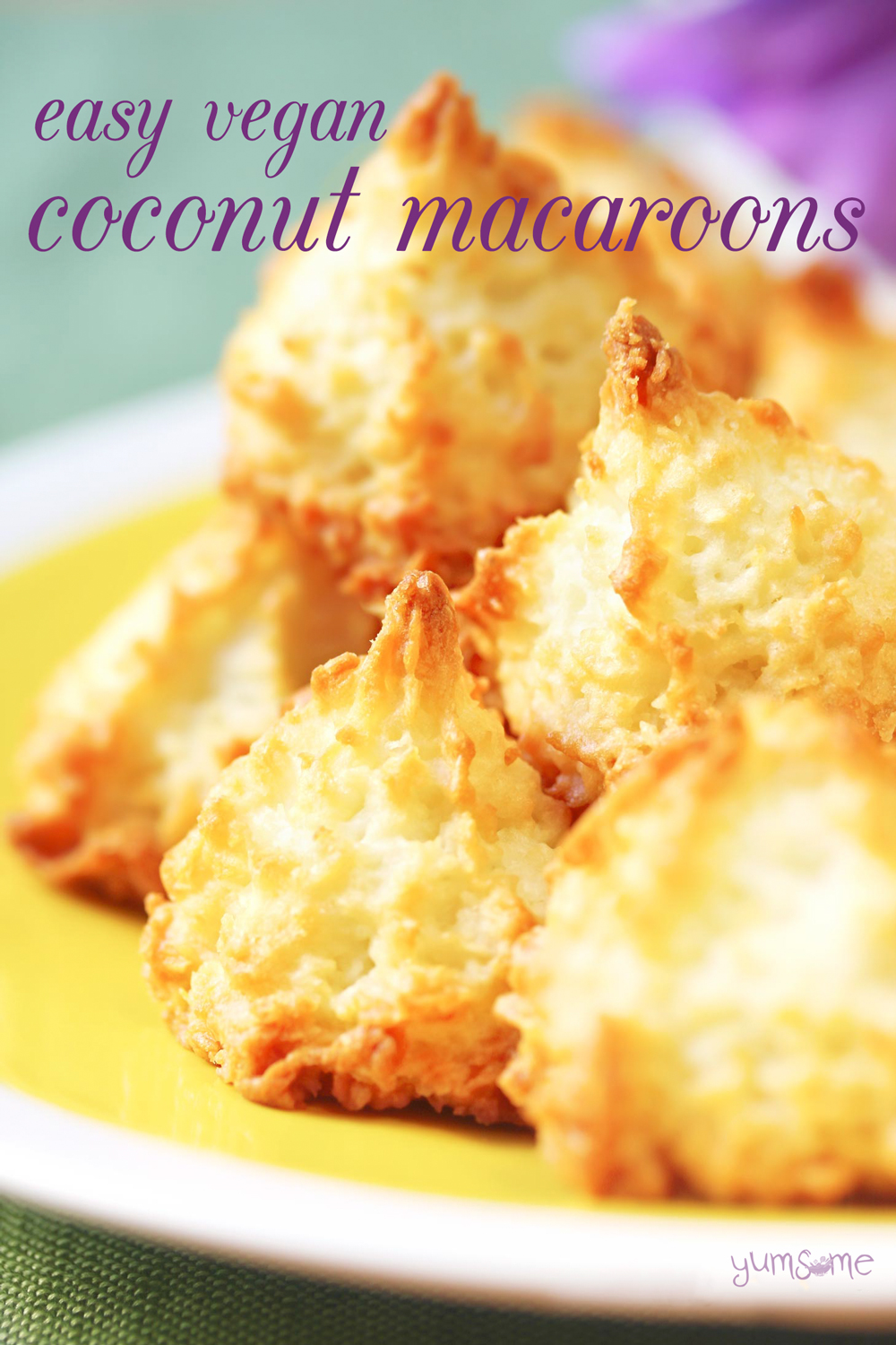 Easy Vegan Coconut Macaroons