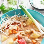 vegan Thai massaman curry close-up | yumsome.com