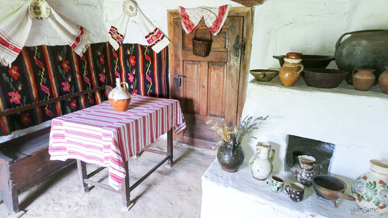 traditional Transylvanian Romania kitchen | yumsome.com