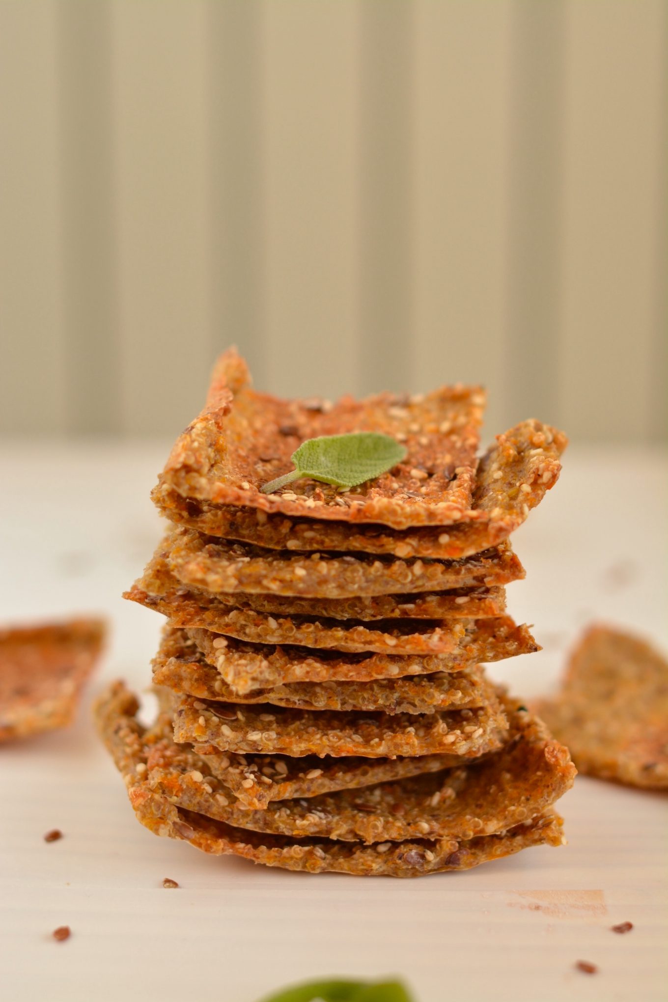 Vegan Quinoa And Buckwheat Crackers With Pumpkin | nutriplanet.org