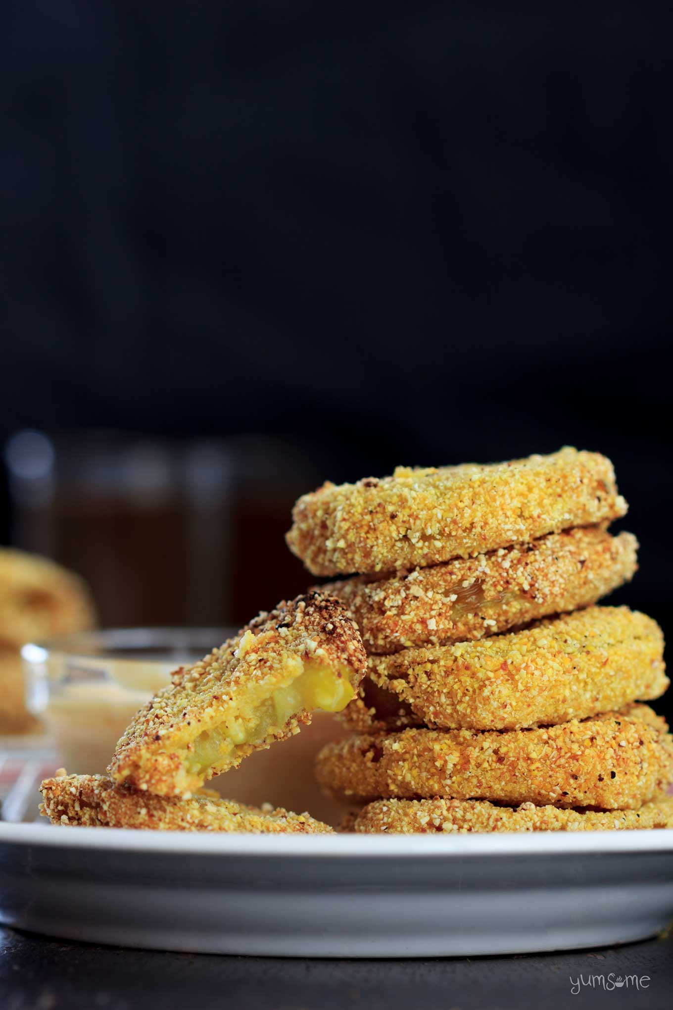 Fried green tomatoes.