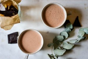 hazelnut hot chocolate