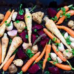 a selection of raw root vegetables | yumsome.com
