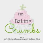 Baking Crumbs link party logo.