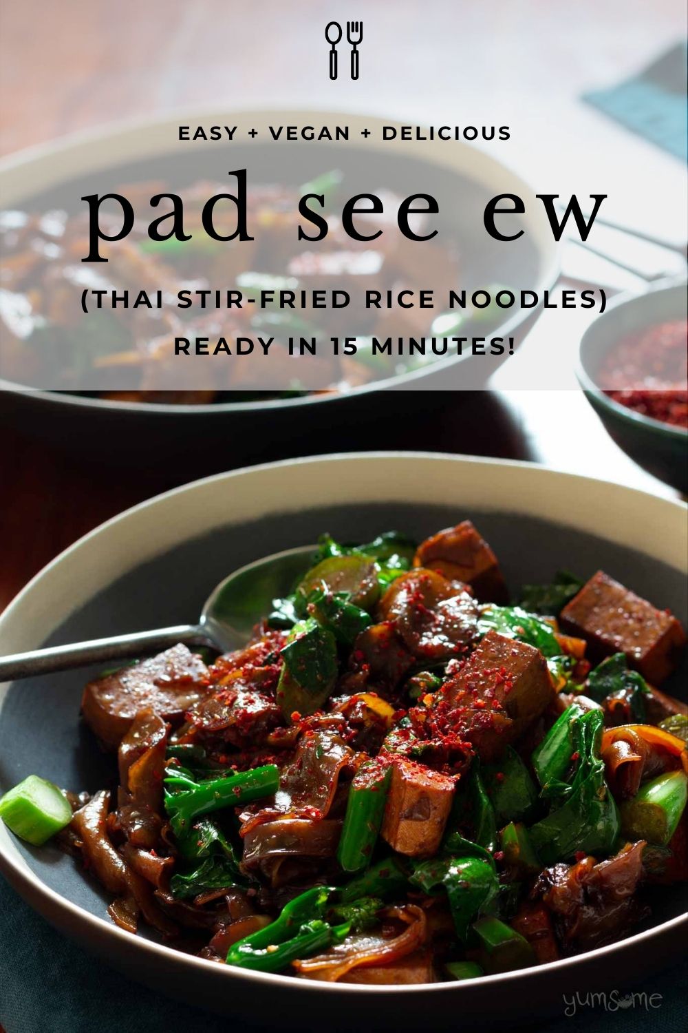 Pad See Ew (Thai Stir-Fried Rice Noodles)