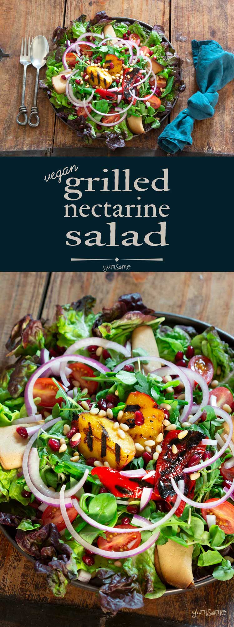 Super-Easy Grilled Nectarine Salad