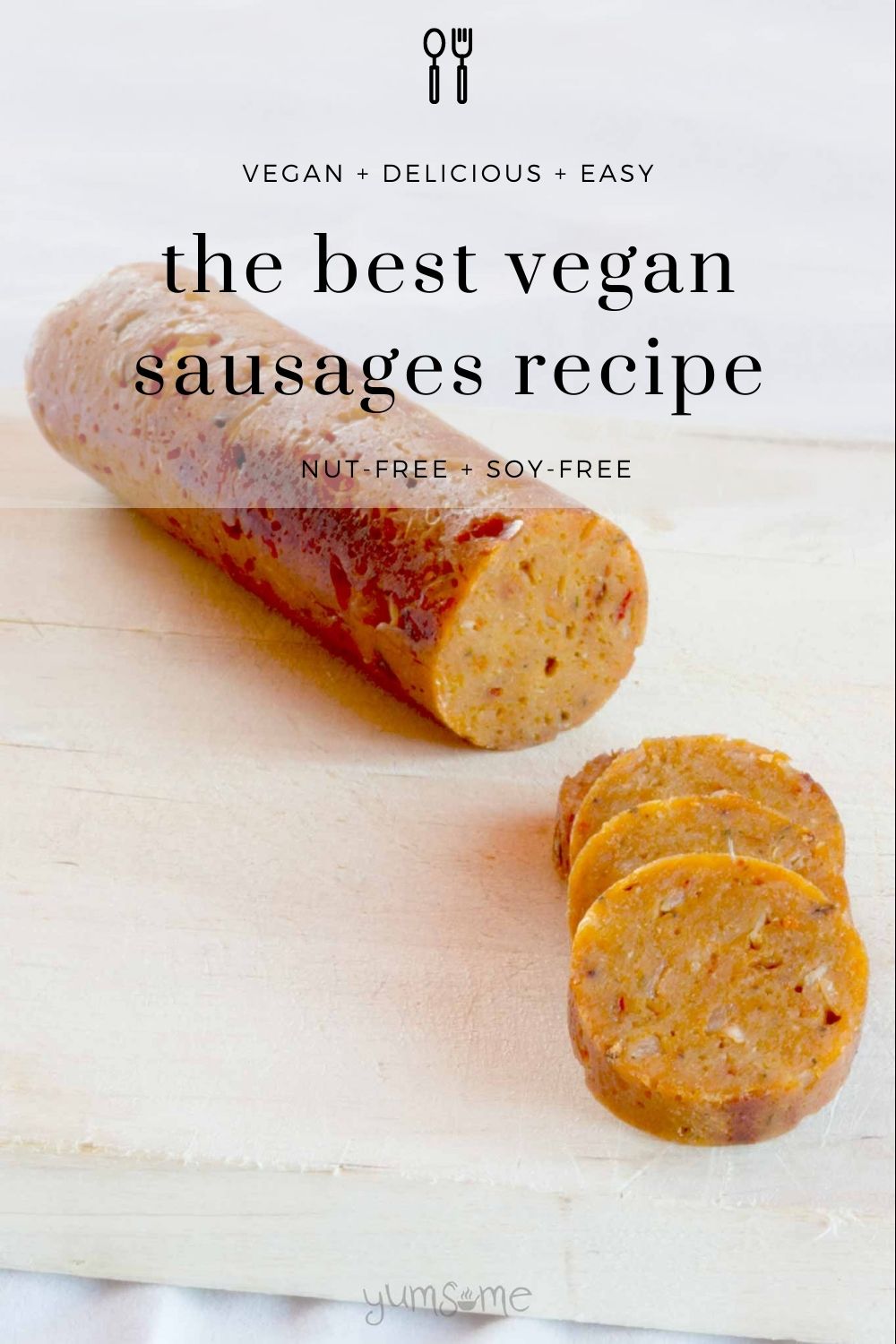 The Best Vegan Italian Sausage (simple seitan recipe)