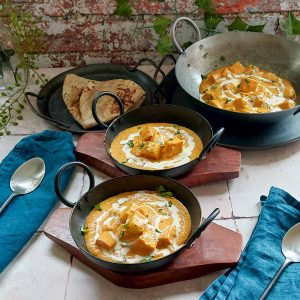 North Indian paneer masala.